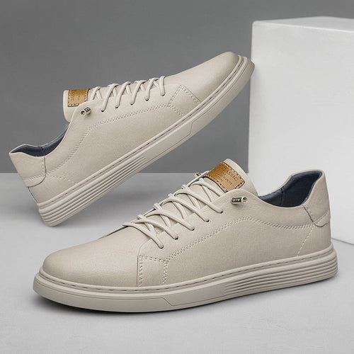 Mens Lace Leather Shoes