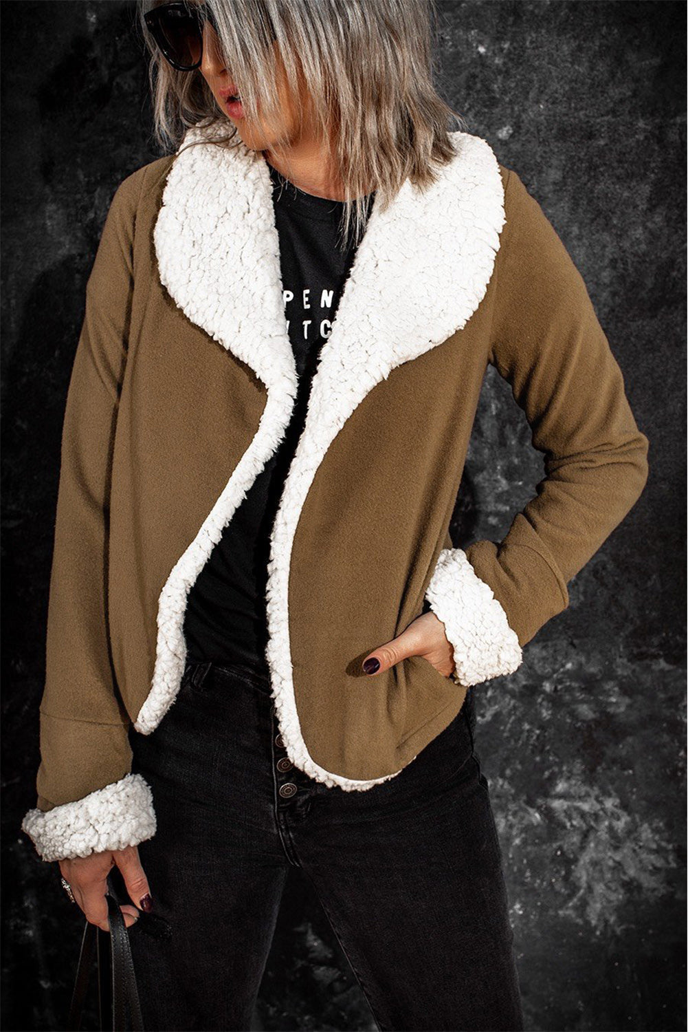 Maple Mist Fleece Coat