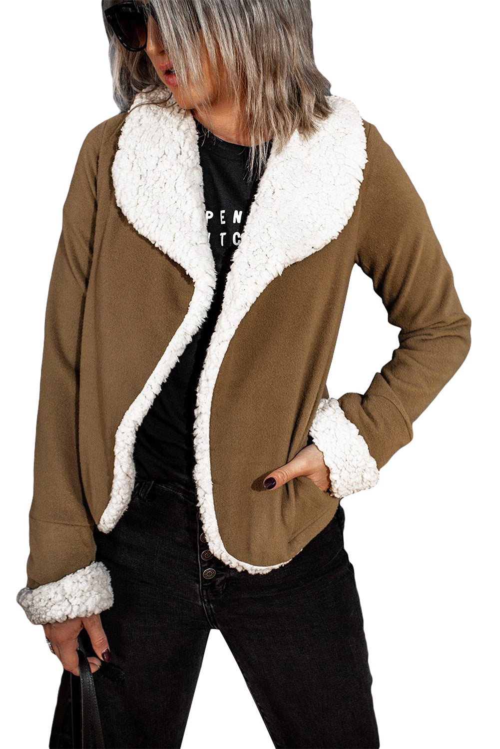 Maple Mist Fleece Coat