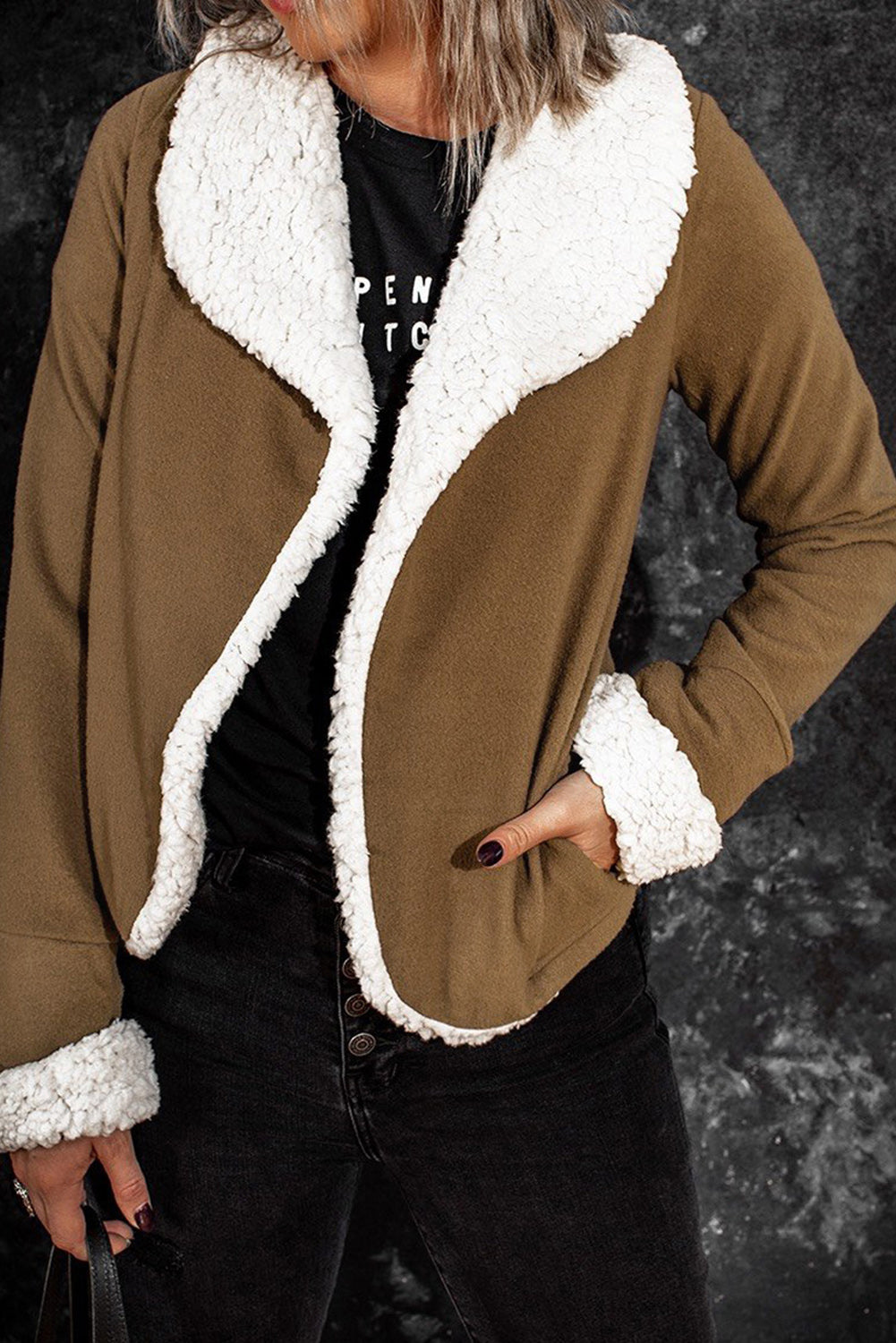 Maple Mist Fleece Coat
