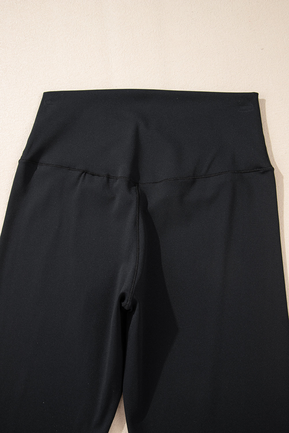 black-v-shape-high-waist-flared-leggings