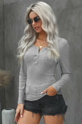 Skysoft Ribbed Top Trending Now