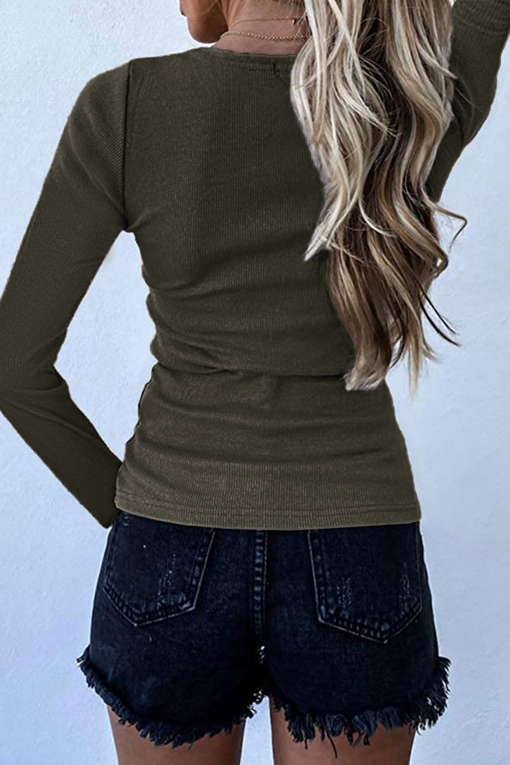 Skysoft Ribbed Top Trending Now