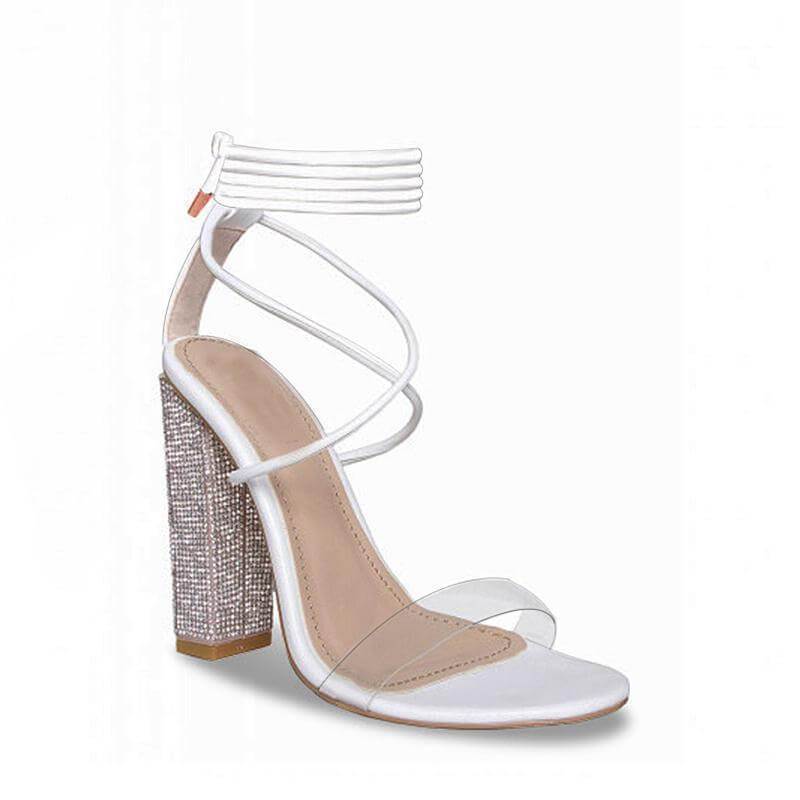 Cloudstep Clear Heels