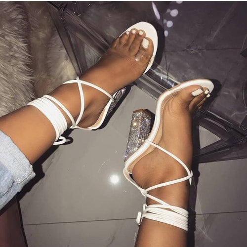 Cloudstep Clear Heels