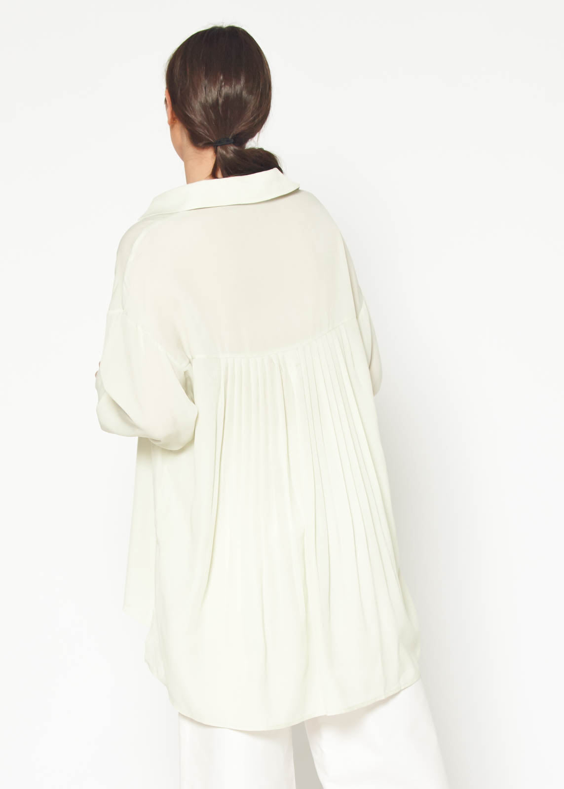 The Cirrus Cloud Button Blouse