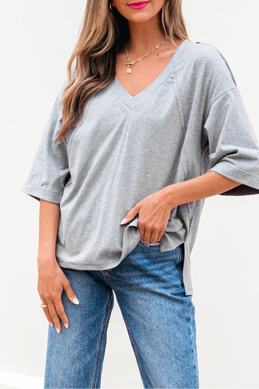 Cloud Nine Oversized V-neck Comfort