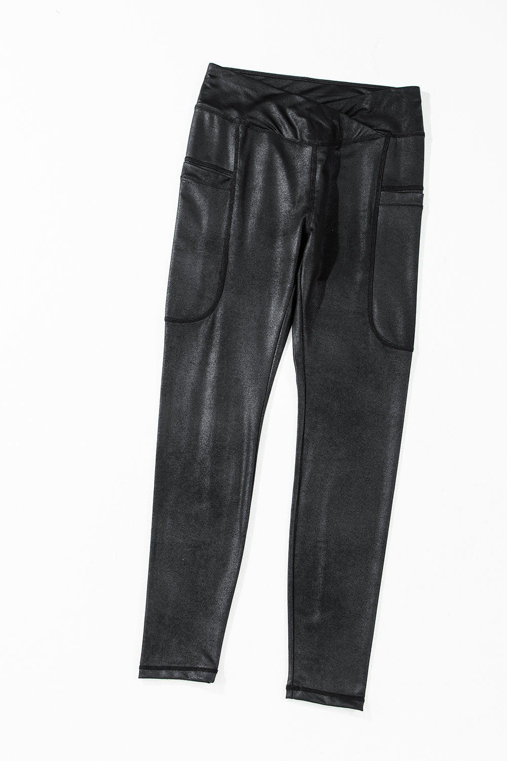 black-v-crossover-high-waisted-leggings